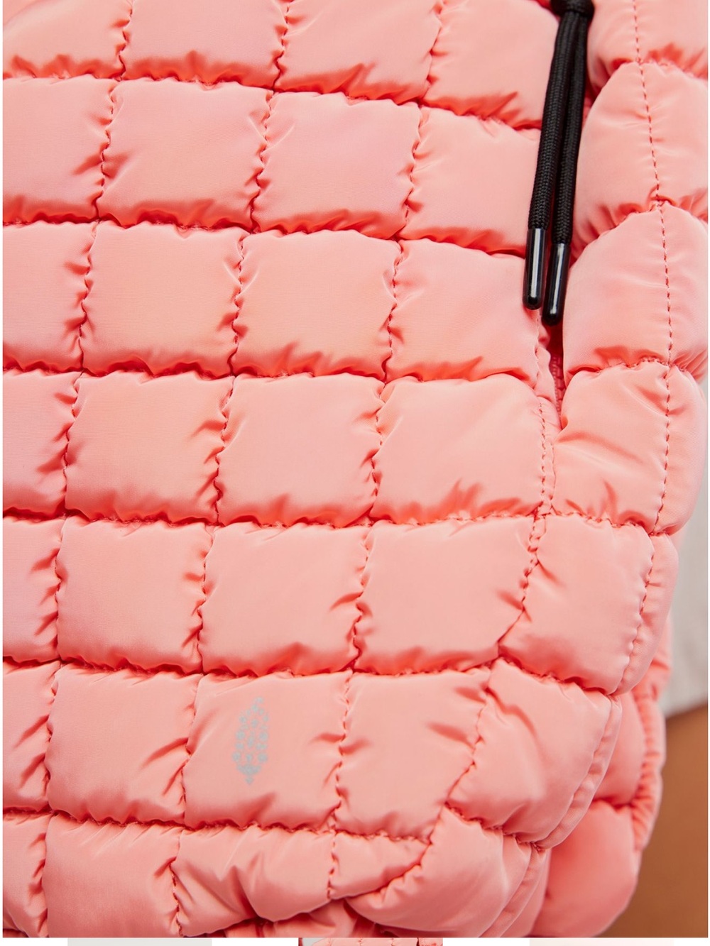Free People Quilted Coral Shoulder Bag - Picture 2 of 4